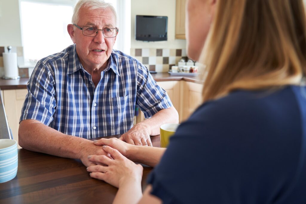 care planning with elderly parent